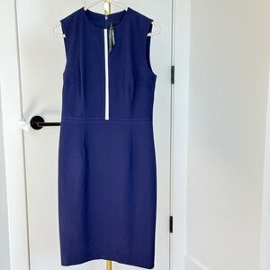 Marc New York by Andrew Marc Navy Sheath Dress